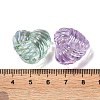 UV Plating Iridescent Acrylic Beads OACR-B021-05-3