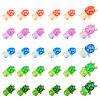 10 Style Opaque Resin Cabochons RESI-FH0001-32-2