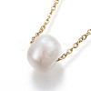 304 Stainless Steel Pendant Necklaces NJEW-H430-06G-1