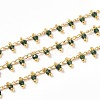 Handmade Glass Beaded Chains CHC-K008-B08-3