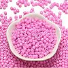 Baking Paint Pearlized Glass Seed Beads SEED-C001-04A-03-2