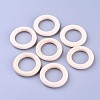 Unfinished Wood Linking Rings X-WOOD-F002-01-40mm-1