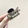 Rabbit Alloy & Plastic Claw Hair Clips for Women Girl PW-WGD331E-03-1