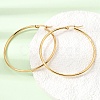 201 Stainless Steel Hoop Earrings SA-CBA4A0D-16G-F-3