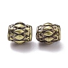 Tibetan Style Brass Beads X-KK-P214-09BAB-2