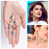 100Pcs Long-Lasting Plated Brass French Earring Hooks KK-CN0001-80-6