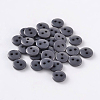 2-Hole Flat Round Resin Sewing Buttons for Costume Design BUTT-E119-28L-01-1
