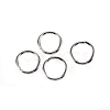 Tarnish Resistant 304 Stainless Steel Open Jump Rings X-STAS-D448-099P-8mm-1