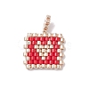 Handmade MIYUKI Round Rocailles Seed Beads PALLOY-MZ00188-3
