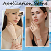 100Pcs 10 Styles Alloy Hangers Links TIBE-SC0002-17-4
