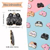 35Pcs 7 Colors Alloy Enamel Pendants ENAM-CJ0002-67-2