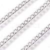 Tarnish Resistant 304 Stainless Steel Curb Chains CHS-E018-05P-1