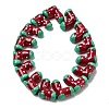 Handmade Glass Enamel Beads GLAA-K070-04E-1