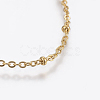 304 Stainless Steel Anklets AJEW-H013-05G-2