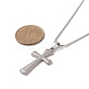Non-Tarnish 304 Stainless Steel Snake Chain Necklaces NJEW-JN04190-5