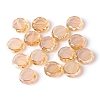 Electroplate Glass Beads EGLA-TAC0001-04-1