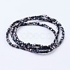 Electroplate Glass Beads Strands EGLA-F121-HP-A03-2