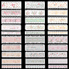 3 Sets 3 Colors Paper Hollow Lace Scrapbook Paper Pads Sets DIY-CP0008-93B-1