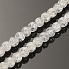 Synthetic Crackle Quartz Round Beads Strands G-O030-12mm-17-2