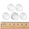 Transparent Glass Cabochons GGLA-R026-18mm-5