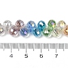 Electroplate Glass Beads Strands EGLA-D300-02-6mm-4