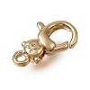 Brass Lobster Claw Clasps KK-CBA4292-07G-2
