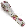 Cotton Linen Printed Ribbons PW-WG41807-03-1