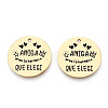 201 Stainless Steel Pendants STAS-T064-37G-7-2