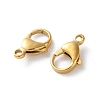 304 Stainless Steel Lobster Claw Clasps STAS-V007-01F-G-2