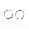 Tarnish Resistant 304 Stainless Steel Open Jump Rings STAS-E147-40P-10mm-1