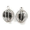 Natural Black Tourmaline Pendants G-H293-03P-02-1