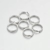 Brass Split Rings X-KK-E647-10S-6mm-1