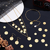 105Pcs 3 Styles Brass Pendants KK-GA0002-51-4