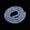 Glass Beads Strands EGLA-A044-J6mm-D06-3