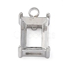 304 Stainless Steel Rhinestone Claw Settings STAS-U042-03A-P-1