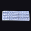 Transparent Glass Cabochons GGLA-R022-18x25-B-3