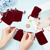 25Pcs Rectangle Velvet Drawstring Pouches TP-BBC0001-04B-02-3