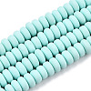 Handmade Polymer Clay Beads Strands X-CLAY-N008-008H-1