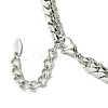 304 Stainless Steel Chunky Necklaces NJEW-Q322-03P-4