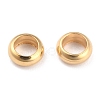 Rack Plating Brass Spacer Beads KK-O139-16D-G-2