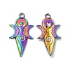 Ion Plating(IP) 304 Stainless Steel Pendants STAS-A070-33MC-1
