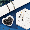 400 Pcs 5 Style Rack Plating Brass Beads KK-PH0005-30B-3