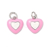 Brass Enamel Pendants KK-B170-01P-04-1