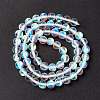 Synthetic Moonstone Beads Strands G-E573-02A-14-3