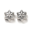 Tibetan Style Alloy European Beads PALLOY-K019-03H-AS-1