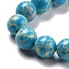 Synthetic Imperial Jasper Beads Strands G-E568-01B-05-3
