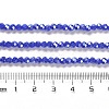 Electroplate Opaque Glass Beads Strands EGLA-A035-P3mm-A07-4