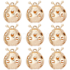 10Pcs Brass Pendants KK-BBC0010-82-1