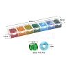 1400Pcs 7 Colors Glass Seed Beads SEED-YW0001-81-3