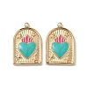 304 Stainless Steel Pendants STAS-H483-31G-01-1